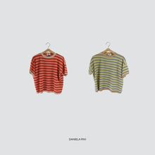 Carica l&#39;immagine nel visualizzatore di Gallery, Vicolo maglia scatoletta fantasia chevron 65% viscosa Art 22155d
