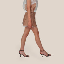 Carica l'immagine nel visualizzatore di Gallery, Haveone shorts bicolor elastico vita 85% lyocell Art PVS-Q441
