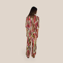 Carica l'immagine nel visualizzatore di Gallery, Haveone pantalone palazzo fantasia 100% viscosa Art PVS-Q704
