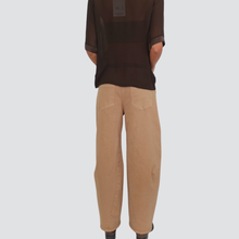 Carica l&#39;immagine nel visualizzatore di Gallery, Haveone pantalone barrel con cintura 98% cotone Art PFW-P125
