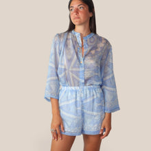 Carica l'immagine nel visualizzatore di Gallery, Tensione in shorts elastico vita 85% lyocell Art PE260578
