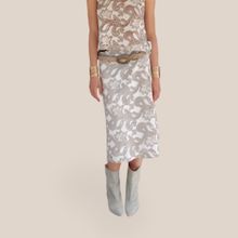 Carica l'immagine nel visualizzatore di Gallery, Philia Loft gonna ricamo pizzo 100% cotone ArtD02N0885
