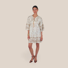 Carica l'immagine nel visualizzatore di Gallery, Susy Mix kaftano nappe ricamo lurex 70% cotone Art 241326

