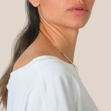 Carica l'immagine nel visualizzatore di Gallery, Vicolo maglia barca over con collana 100% cotone Art UAB0319
