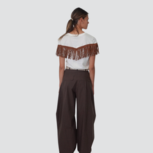 Carica l&#39;immagine nel visualizzatore di Gallery, Haveone pantalone cargo bandana con cintura 100% cotone Art PFW-N366
