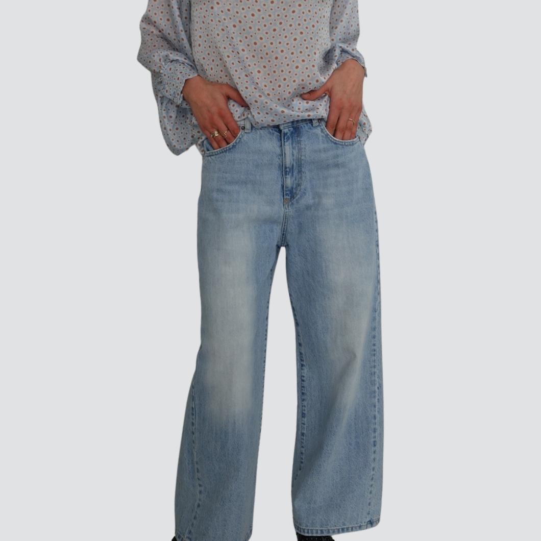 Tensione in Pantalone Denim Blue Straight Blue Art IRVA-SKY
