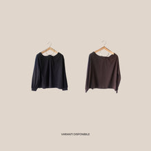 Carica l'immagine nel visualizzatore di Gallery, Vicolo maglia barca over con collana 100% cotone Art UAB0319

