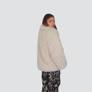 Haveone eco-pelliccia rever foderata Art KMA-P046