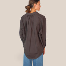 Carica l'immagine nel visualizzatore di Gallery, Vicolo Camicia over con top 100% Cotone Art TAC1032
