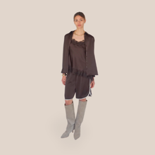 Carica l'immagine nel visualizzatore di Gallery, Vicolo bermuda satin elastico vita Art TAB1610 ( camicia Art TAB1727 )
