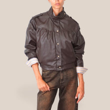 Carica l'immagine nel visualizzatore di Gallery, Haveone bomber ecopelle intrecciato Art KNO-R044
