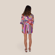 Carica l'immagine nel visualizzatore di Gallery, Tensione in shorts rigato 100% viscosa Art PE260460
