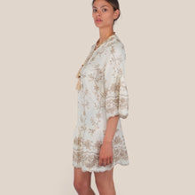 Carica l'immagine nel visualizzatore di Gallery, Susy Mix kaftano nappe ricamo lurex 70% cotone Art 241326
