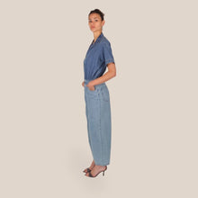 Carica l'immagine nel visualizzatore di Gallery, Haveone tuta doppio tessuto denim 100% cotone Art YGZ-Q004
