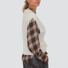 Carica l&#39;immagine nel visualizzatore di Gallery, Haveone gilet girocollo con bottone laterale e frangie Art LFP-P048
