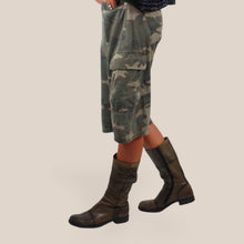 Carica l'immagine nel visualizzatore di Gallery, Vicolo bermuda camouflage con tasche 100% cotone Art DAC5269
