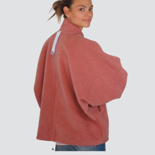 Carica l&#39;immagine nel visualizzatore di Gallery, Haveone bomber kimono interno foderato reversibile floreale  Art KVS-P069
