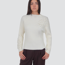 Carica l&#39;immagine nel visualizzatore di Gallery, Haveone maglia cratere con perle Art MNC-P055
