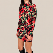 Carica l'immagine nel visualizzatore di Gallery, Tensione in abito floreale manica kimono 92% viscosa Art 40824
