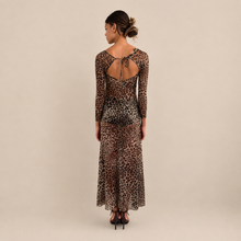 Carica l'immagine nel visualizzatore di Gallery, Tensione in abito tulle maculato con coulotte schiena nuda Art 40281
