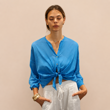 Carica l'immagine nel visualizzatore di Gallery, Tensione in camicia over mussola 100% cotone Art S26CK14
