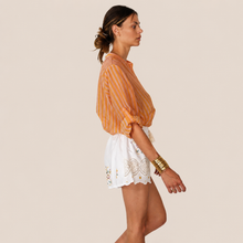 Carica l'immagine nel visualizzatore di Gallery, Haveone shorts farfalla coulisse nappine 95% cotone Art PMA-Q581
