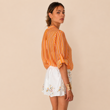 Carica l'immagine nel visualizzatore di Gallery, Haveone camicia over rigata85% lyocell Art CVS-Q423
