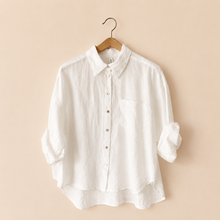 Carica l'immagine nel visualizzatore di Gallery, Tensione in camicia over SUMMER TIME 100% lino Art S26CI93
