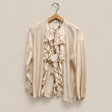 Carica l'immagine nel visualizzatore di Gallery, Dixie camicia over rouches 66% lyocell Art C067A160
