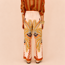 Carica l'immagine nel visualizzatore di Gallery, Haveone pantalone palazzo stampa 100% viscosa Art PVS-Q719
