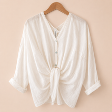 Carica l'immagine nel visualizzatore di Gallery, Tensione in camicia over mussola 100% cotone Art S26CK14
