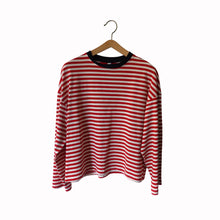 Carica l'immagine nel visualizzatore di Gallery, Tensione in maglia over righe 48% cotone Art 26M4116
