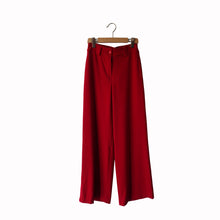 Carica l'immagine nel visualizzatore di Gallery, Tensione in completo crepe giacca sfiancata più pantalone palazzo elastico retro Art 26C4524
