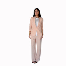 Carica l'immagine nel visualizzatore di Gallery, Kontatto blazer fluido pesca Art NO200CN ( pantalone Art NO201CN )
