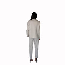 Carica l'immagine nel visualizzatore di Gallery, Tensione in pantalone sigaretta punto milano elastico retro 62% viscosa Art 26P4441 ( blazer Art 26B4442 )
