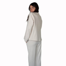 Carica l'immagine nel visualizzatore di Gallery, Tensione in pantalone sigaretta punto milano elastico retro 62% viscosa Art 26P4441 ( blazer Art 26B4442 )
