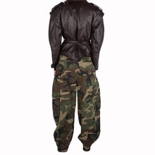 Carica l'immagine nel visualizzatore di Gallery, Tensione in pantalone cargo camouflage 97% cotone Art 37686
