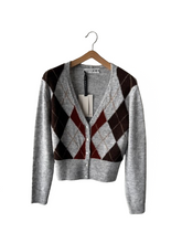 Carica l'immagine nel visualizzatore di Gallery, Haveone cardigan rombi Art MFP-P230
