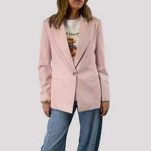 Carica l'immagine nel visualizzatore di Gallery, Vicolo blazer rosa foderato 23% viscosa Art TAB0246 ( pantalone TAB0025 )

