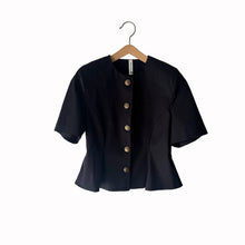Carica l'immagine nel visualizzatore di Gallery, Tensione in blazer sfiancato manica corta 98% cotone Art 26B4783 ( pantalone Art 26P4516 )
