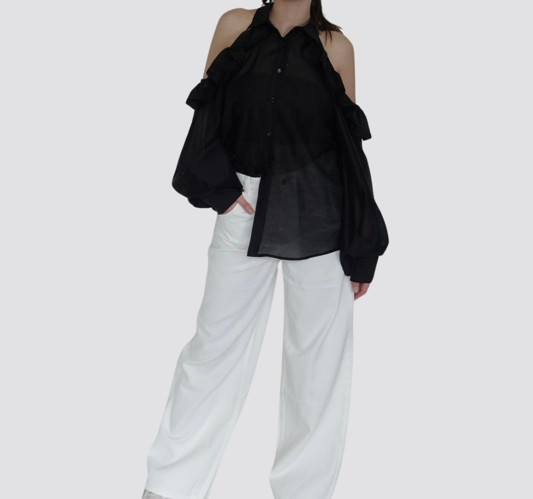 Vicolo jeans palazzo Mia 100% cotone Art DD5145