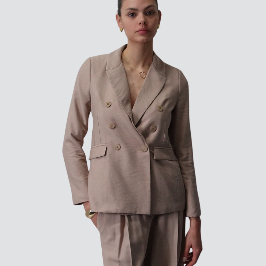 Haveone blazer foderato 6 bottoni 90% viscosa Art JGE-N013