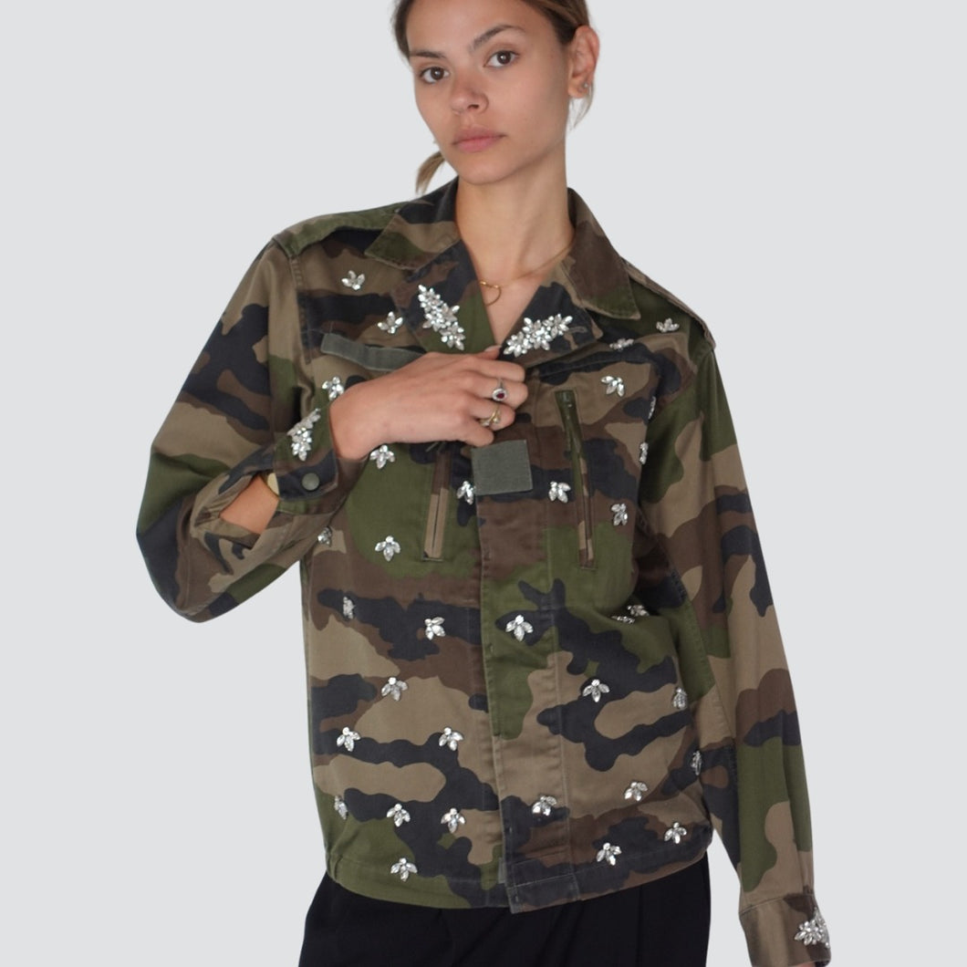 Tensione in giacca militare applicazioni 100% cotone Art 36501