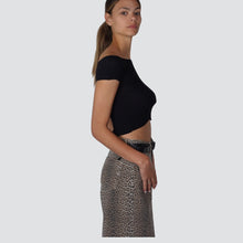 Carica l&#39;immagine nel visualizzatore di Gallery, Vicolo maglia costina scollo shiffer 65% viscosa Art 22108D
