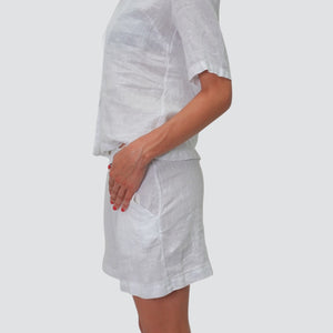 Haveone bermuda elastico vita 100% lino Art PVE-N500