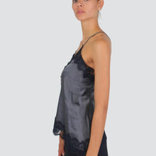 Carica l&#39;immagine nel visualizzatore di Gallery, Vicolo top satin pizzo 100% viscosa Art TF0861
