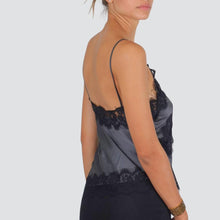 Carica l&#39;immagine nel visualizzatore di Gallery, Vicolo top satin pizzo 100% viscosa Art TF0861
