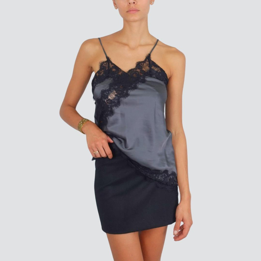 Vicolo mini gonna zip laterale 15% lana 15% viscosa Art TF0941