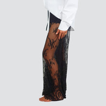 Carica l&#39;immagine nel visualizzatore di Gallery, Vicolo pantalone e pizzo con short elastico vita Art TF0586
