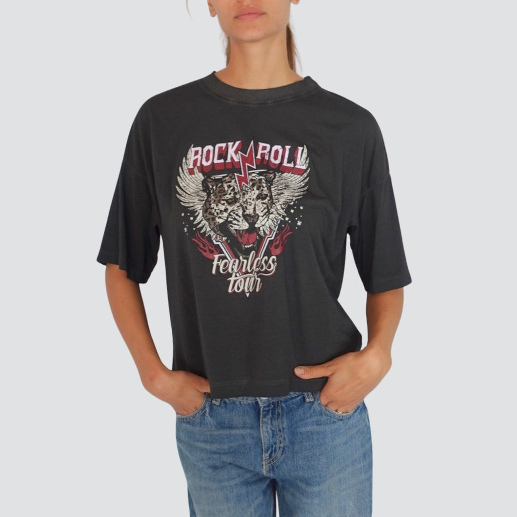 Haveone t-shirt over stampa 90% cotone Art TFW-P032